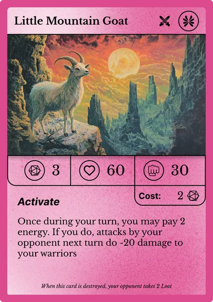 Little Mountain Goat